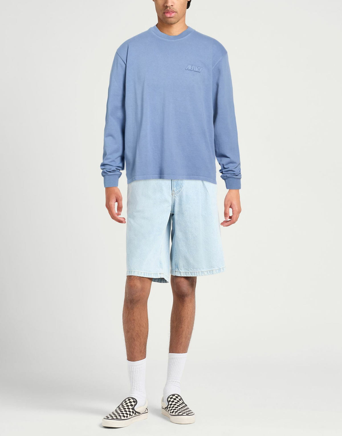 Autry Mens T-shirt Light in Blue
