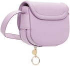 See by Chloé Purple Mara Small Crossbody Bag