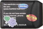 Martine Rose Black Oyster Card Wallet