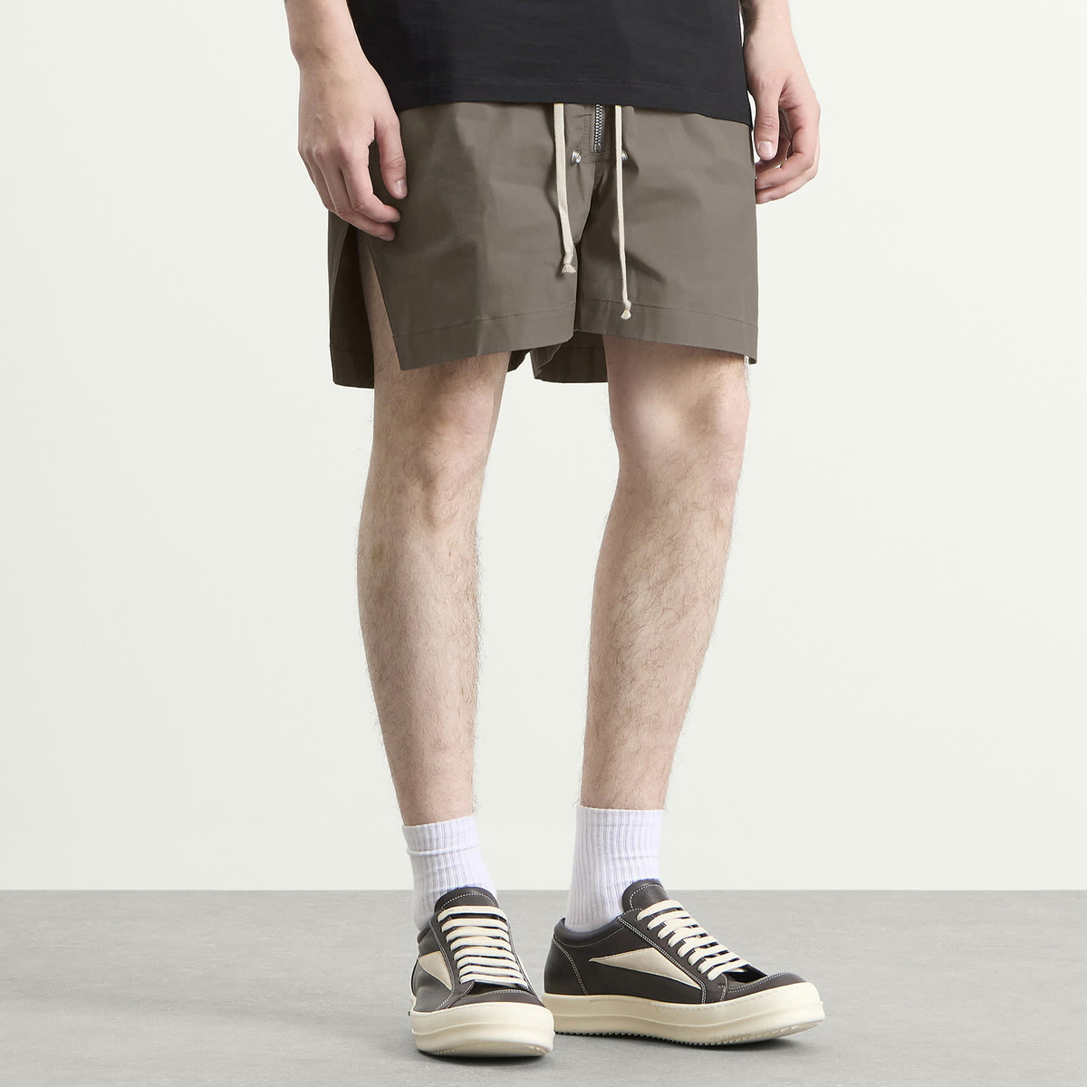 Rick Owens Men's Bela Boxers Shorts in Dust