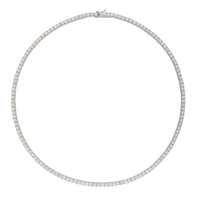 Photo: Hatton Labs White Tennis Chain Necklace