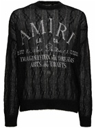 AMIRI - Arts District Wool Blend Crew Sweater