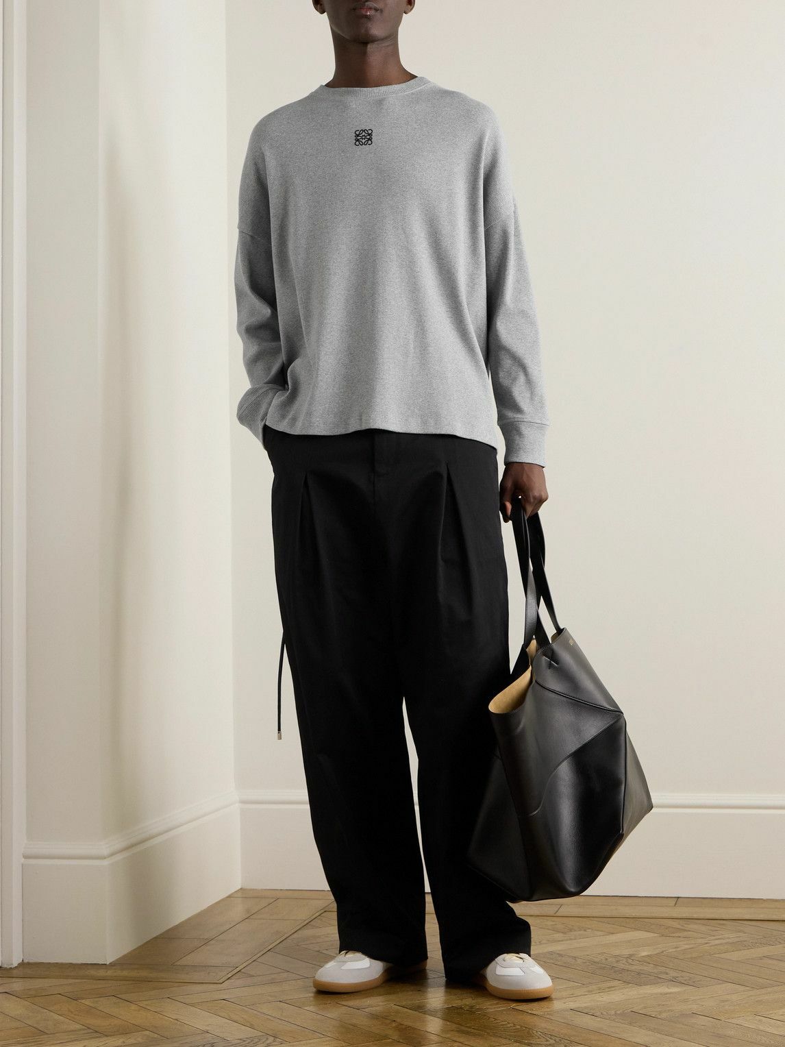 LOEWE グレー 長袖 Tシャツ H526Y22XAZ_1440_1F.jpg