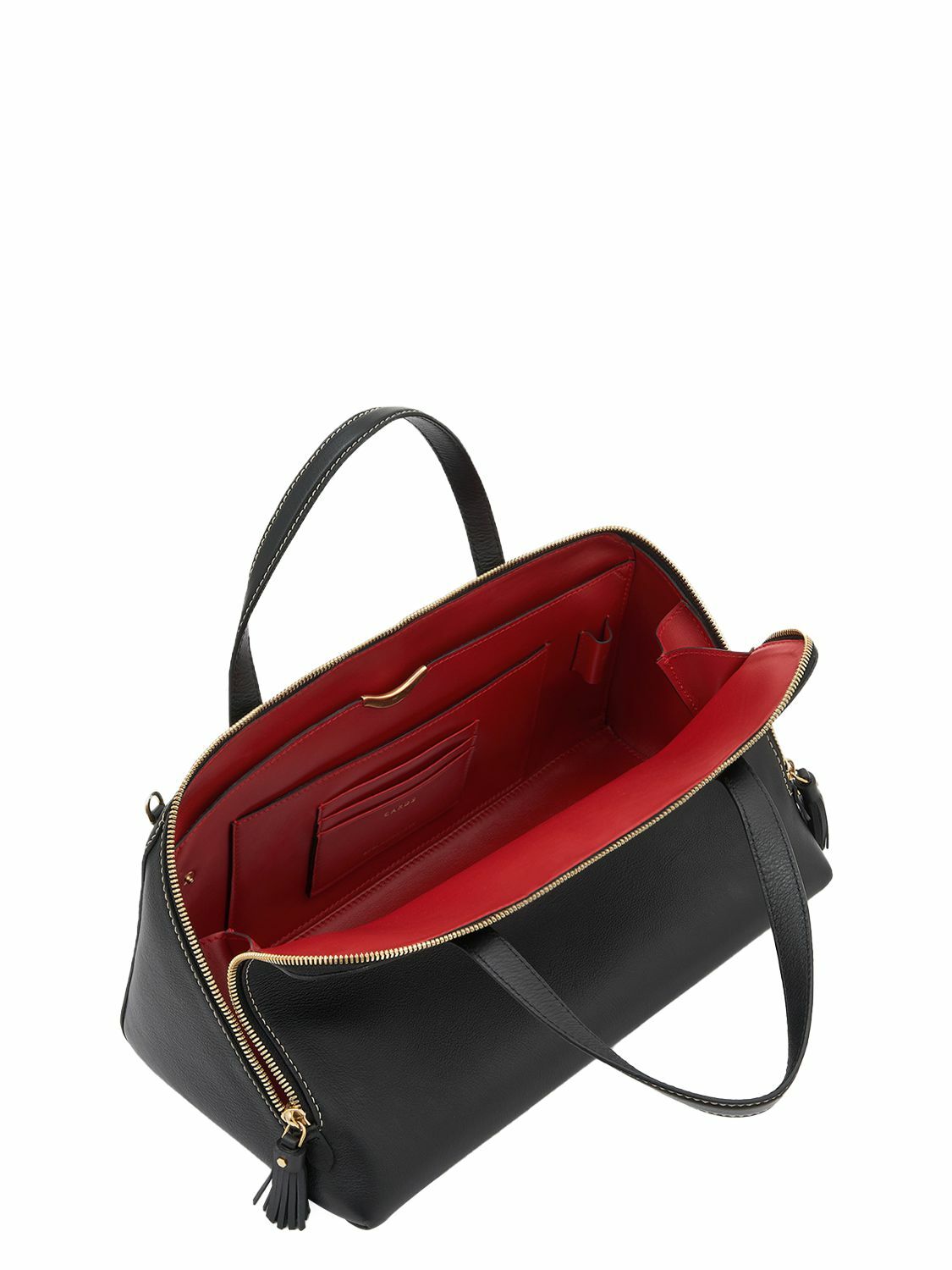 ANYA HINDMARCH - The Wedge Leather Top Handle Bag Anya Hindmarch