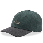 Dime Men's Classic Herringbone Cap in Hunter Green