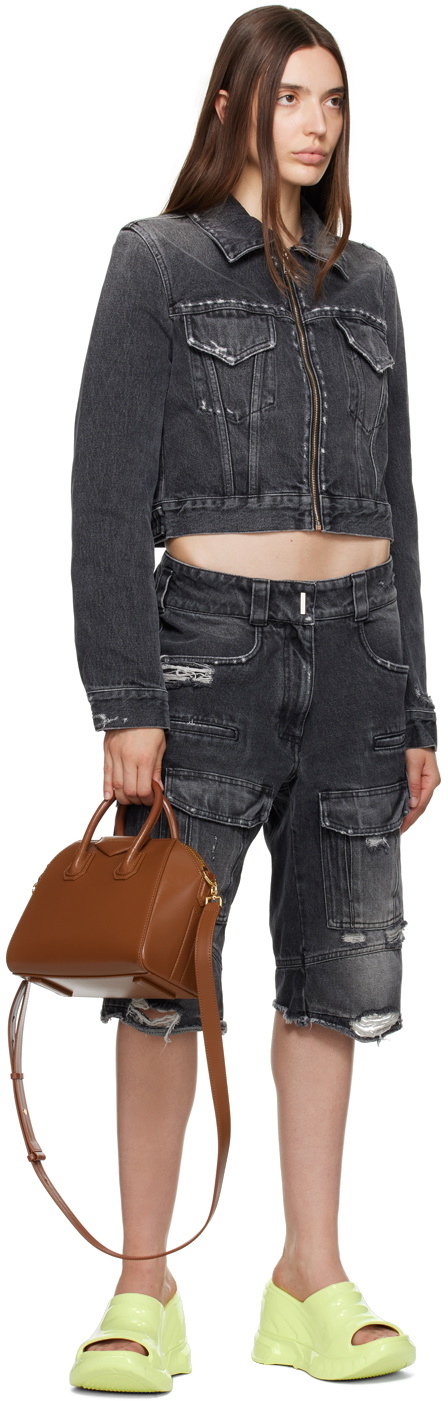 【関税込み】Givenchy ブラウン ミニ Antigona バッグ Small Antigona bag in Box leather in - chocolate | Givenchy US