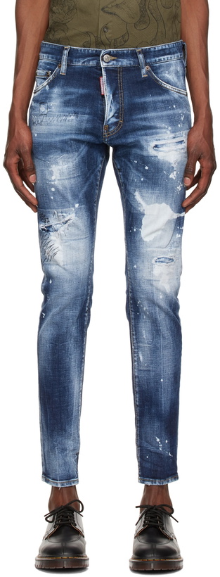 Photo: Dsquared2 Navy Cool Guy Jeans