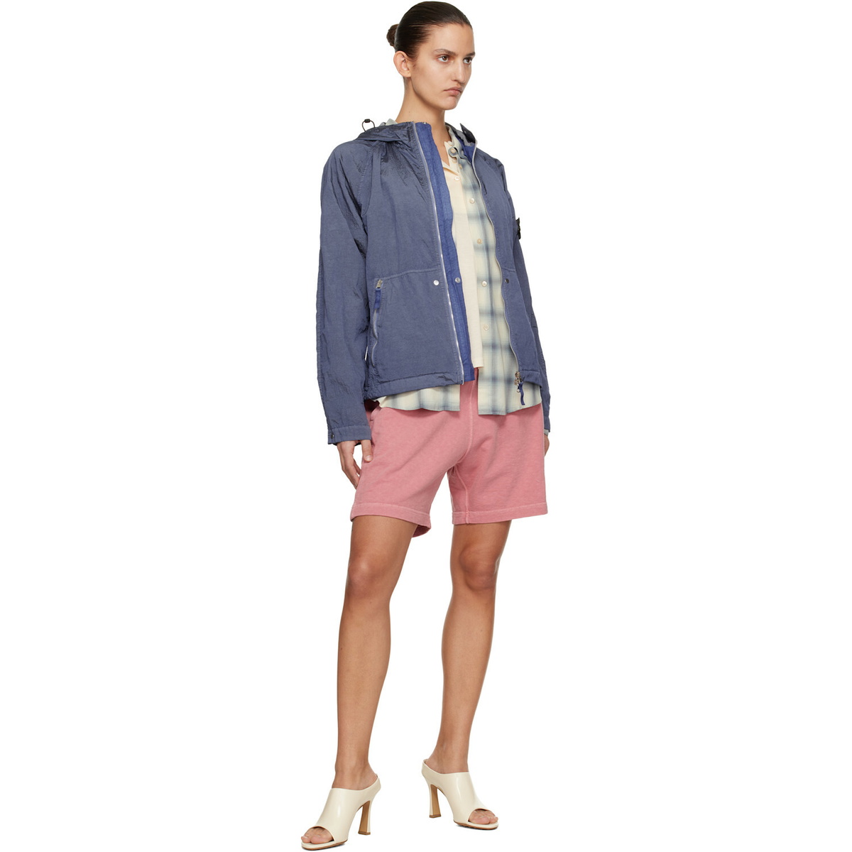 Stone Island Navy 4100119 Nylon Metal ECONYL Watro-TC Jacket