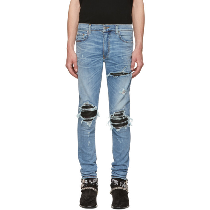 Photo: Amiri Blue MX1 Jeans