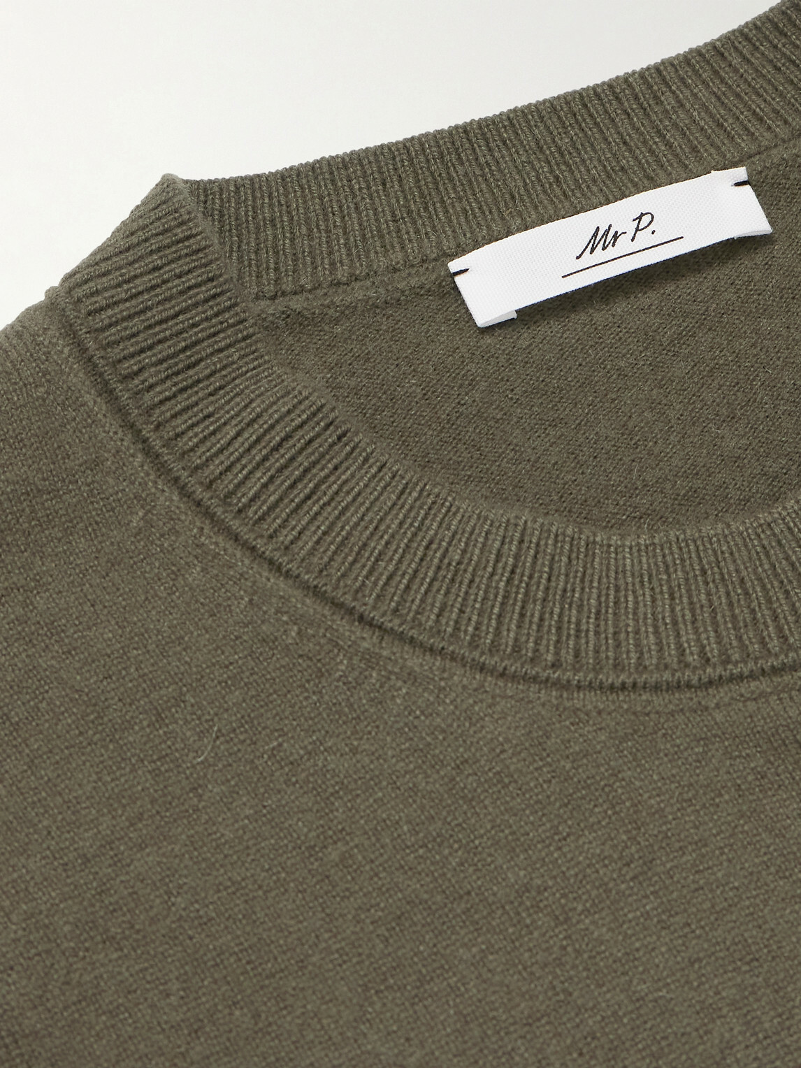 Mr P. - Curtis Cashmere Sweater - Green