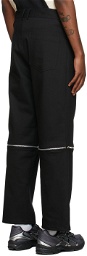 Phlemuns SSENSE Exclusive Black Multi Detached Trousers