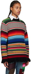 Junya Watanabe Multicolor Striped Sweater