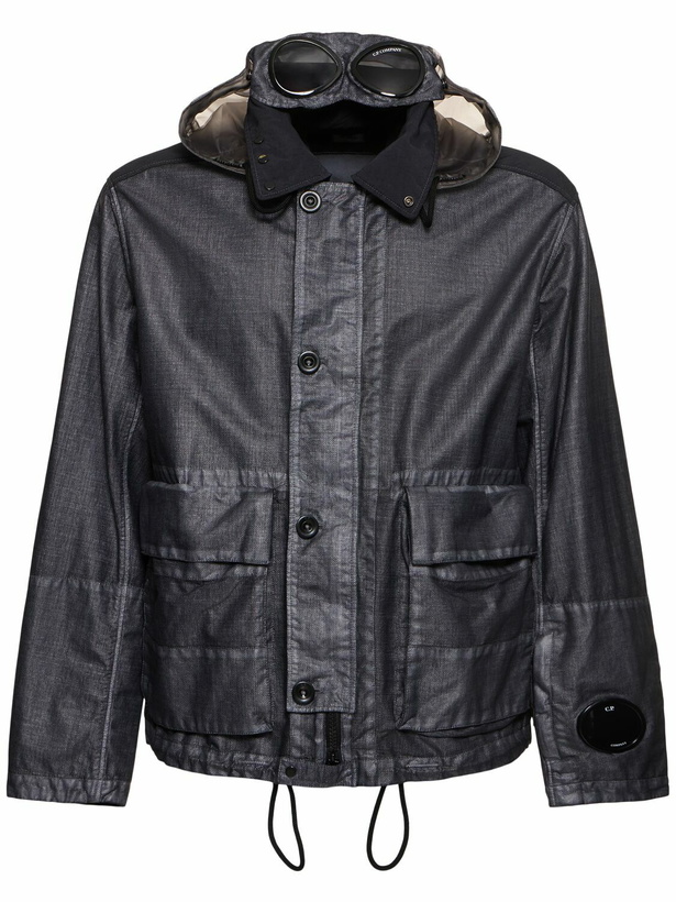 Photo: C.P. COMPANY Raffia Goggle Jacket
