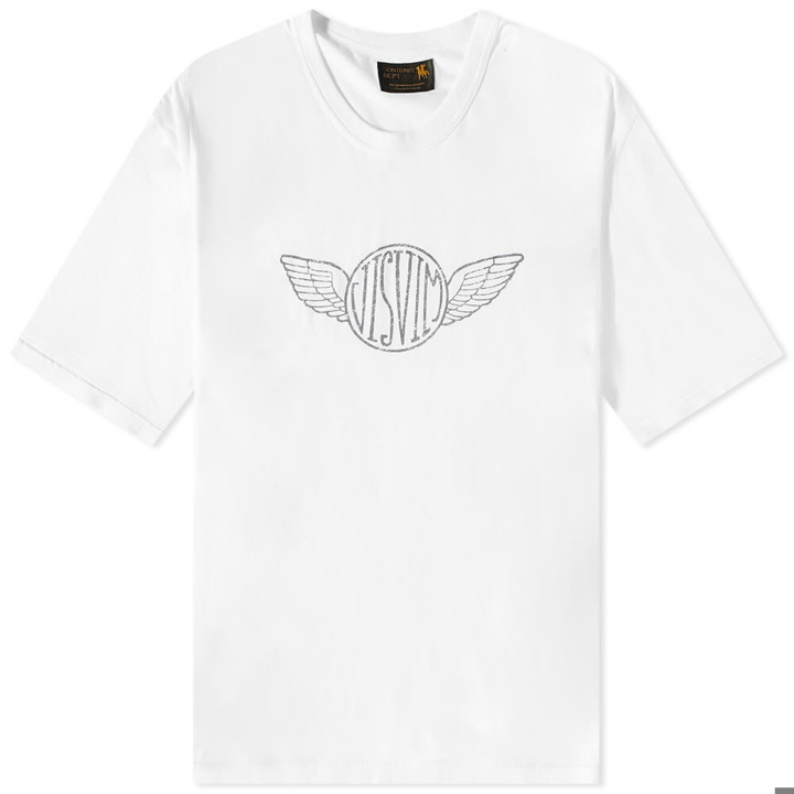 Photo: Visvim Men's Jumbo Logo T-Shirt in White