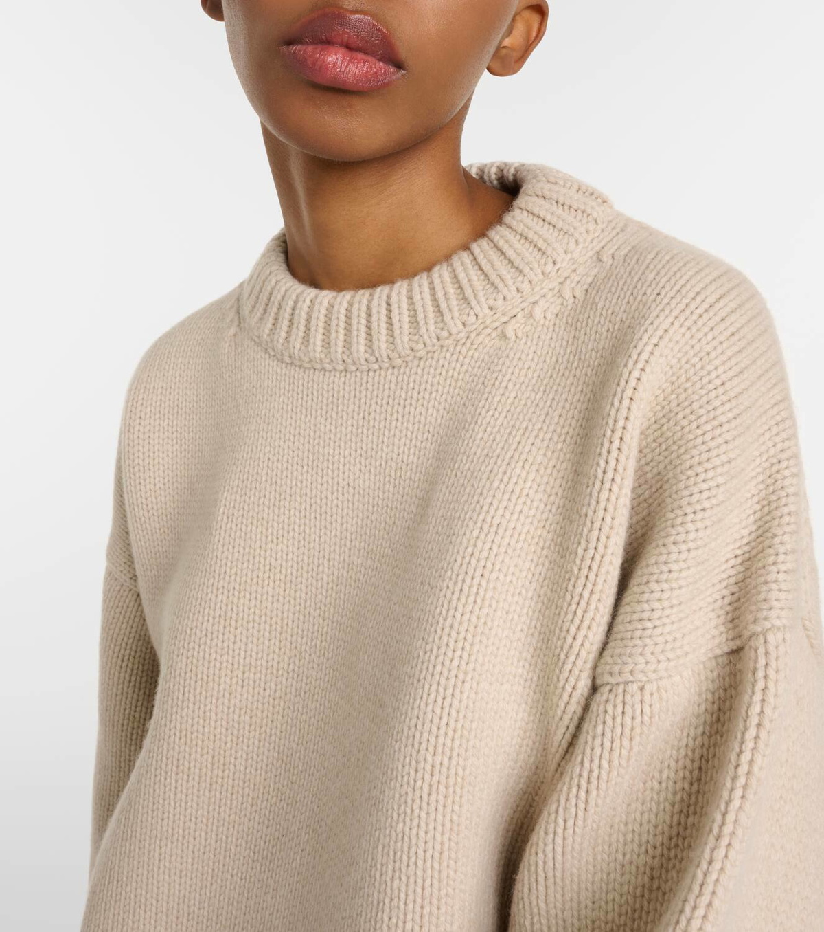 The Row Ophelia wool and cashmere sweater The Row