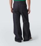 Loewe High-rise wide-leg jeans