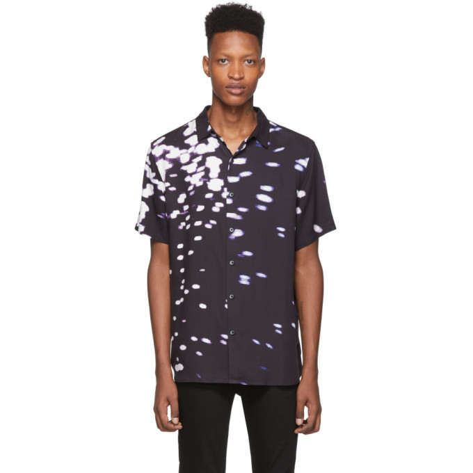 Photo: Ksubi Black Fractals Resort Shirt