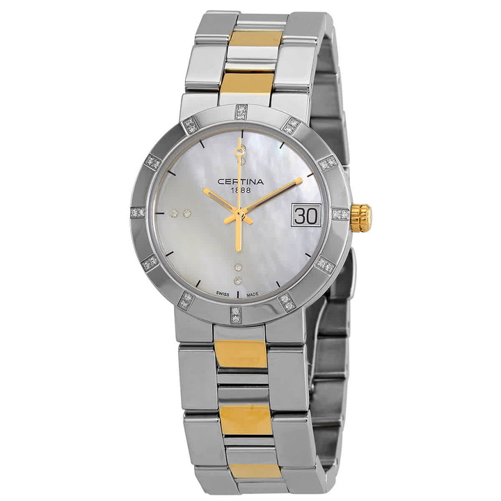 Photo: Certina DS Stella Two-Tone Stainless Steel Ladies Watch C0092102211600