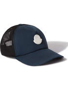 Moncler - Logo-Appliquéd Cotton-Twill and Mesh Baseball Cap