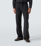 Saman Amel Alio silk straight pants