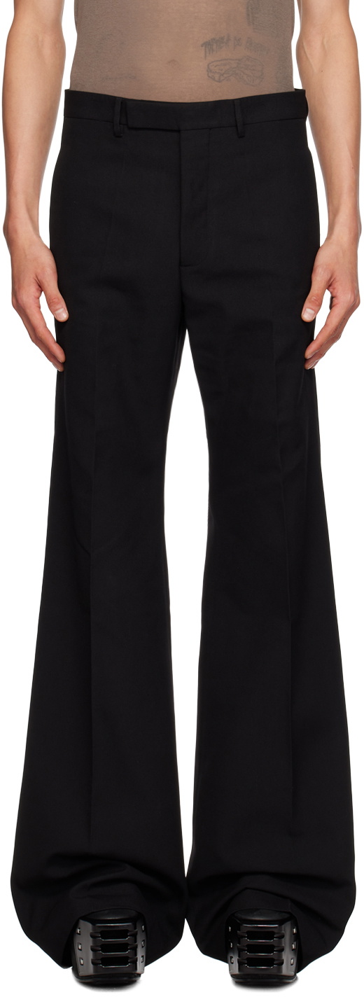 Rick Owens Black Astaires Trousers Rick Owens