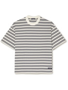 Comme des Garçons HOMME - Striped Cotton-Jersey T-Shirt - Blue