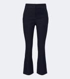 Veronica Beard Kimra cropped flared jeans