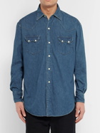 ORSLOW - Denim Western Shirt - Blue