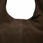 Mazi Untitled Flow Suede Tote Bag in Brown 