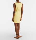 Cala de la Cruz Rhoda printed linen minidress
