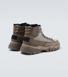 Bogner Copper Mountain shearling-lined leather hiking boots