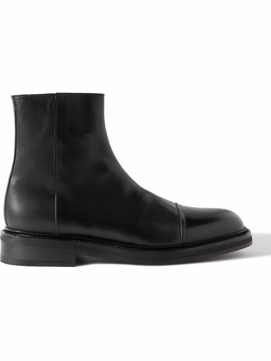 Photo: Séfr - Pagoda Leather Boots - Black