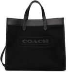 Coach 1941 Black Canvas Field 40 Tote