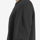 Nike Men's Dri-Fit 24/7 Crew Sweat in Black/Smoke Grey