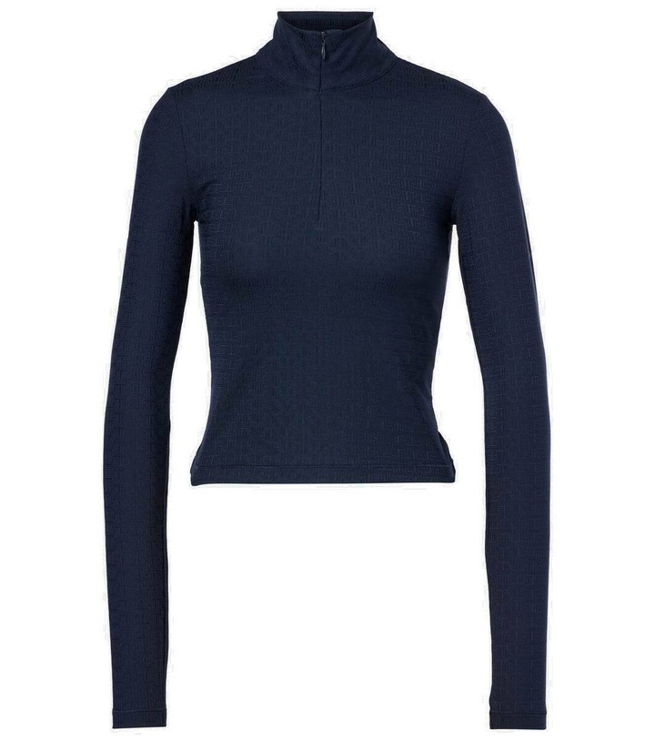 Photo: Tory Sport Cropped jacquard top
