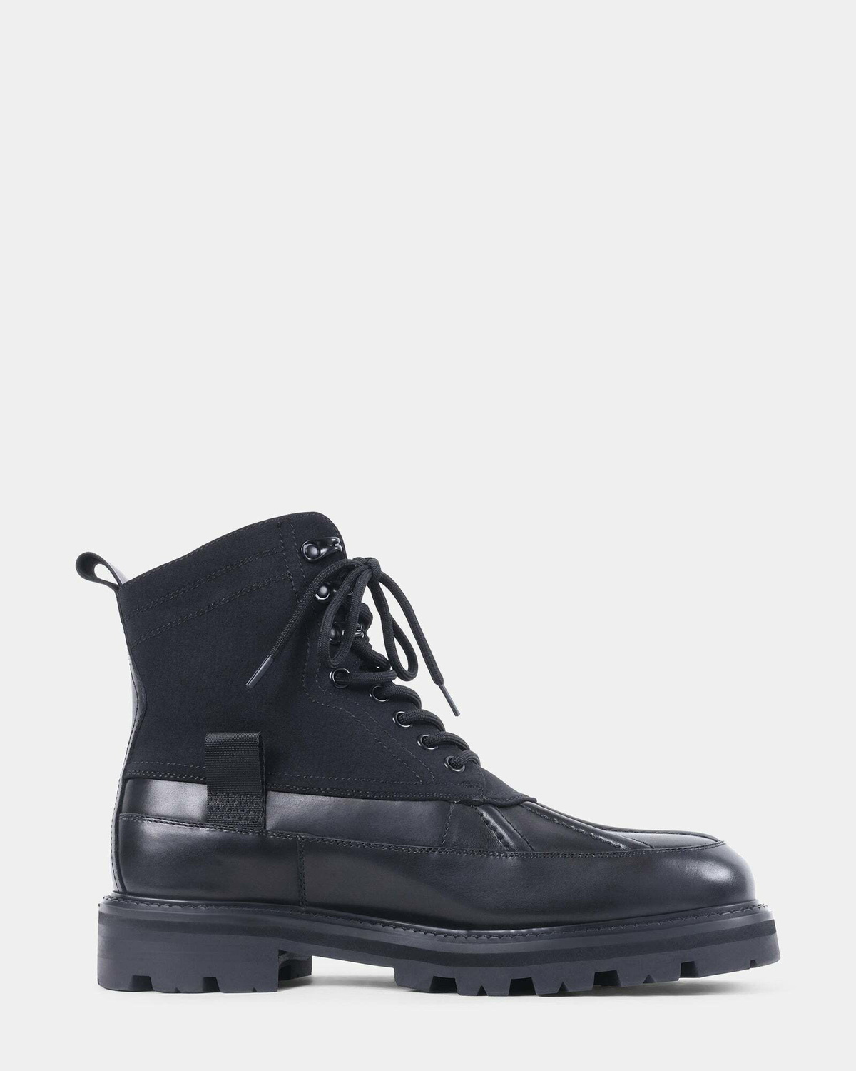 Steve Madden Anthony Boots in Black