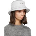 Jacquemus Grey Le Bob Doudoune Beach Hat