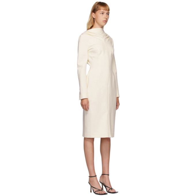 Situationist SSENSE Exclusive Off-White Open Back Dress