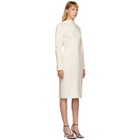 Situationist SSENSE Exclusive Off-White Open Back Dress