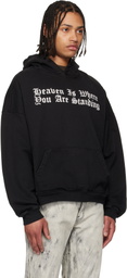 ALEXANDER DIGENOVA Black 'Heaven is Where' Hoodie