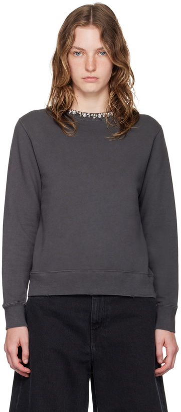 Photo: Golden Goose Gray Crystals Sweater