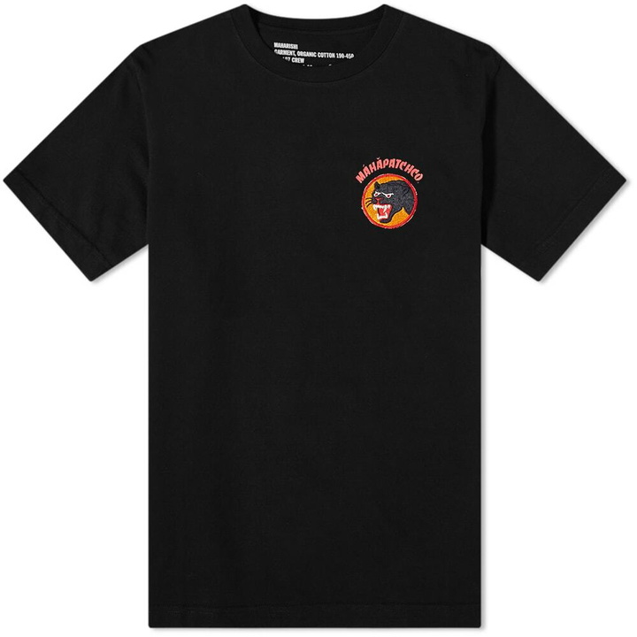 Photo: Maharishi Men's Vintage Panther Patch T-Shirt in Black