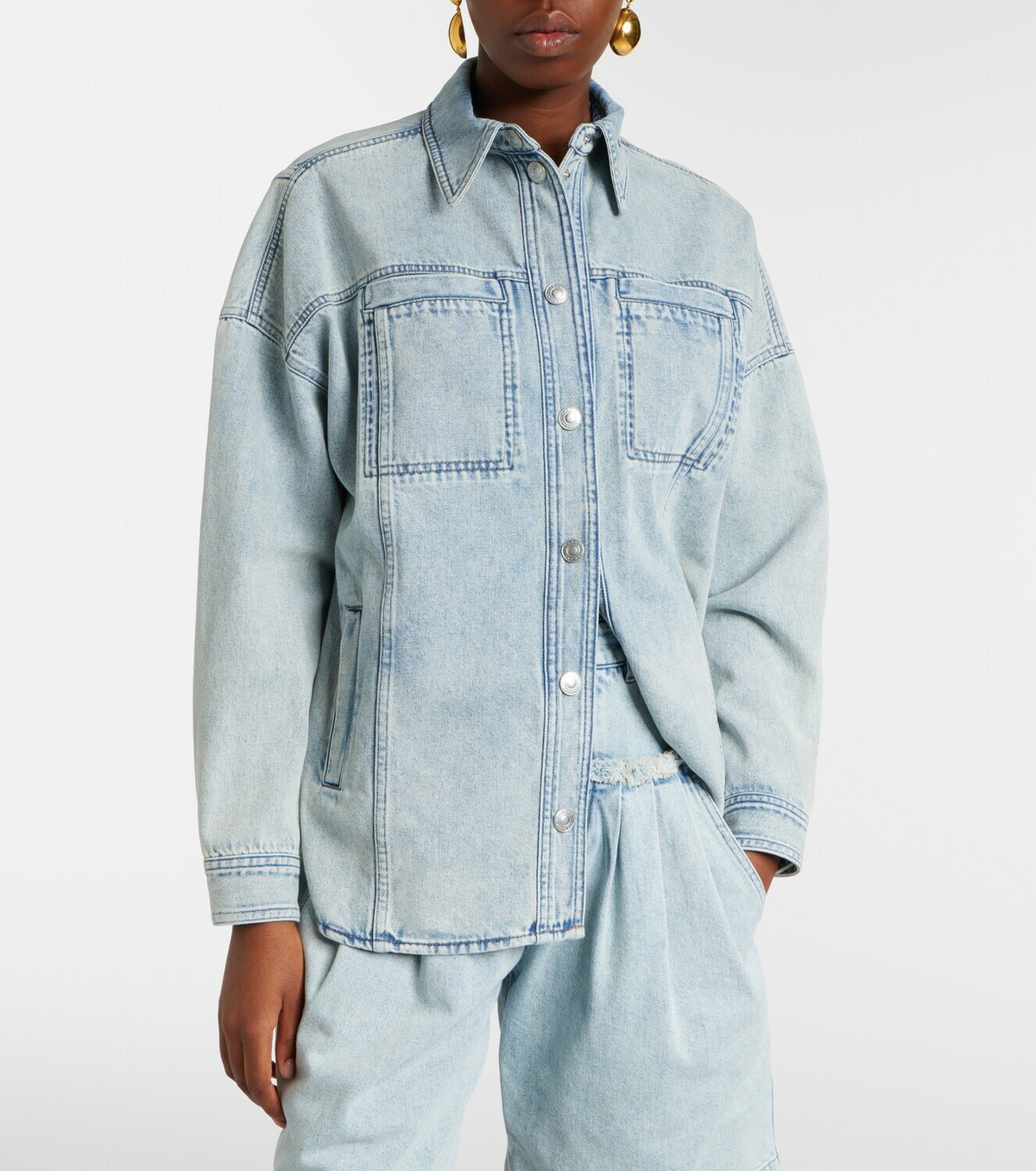 Marant Etoile Imana denim shirt