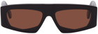 Jacquemus Black 'Les Lunettes Yauco' Sunglasses