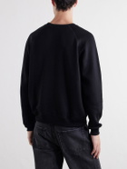 TOTEME - Cotton and Silk-Blend Jersey Sweater - Black