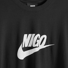 Nike x Nigo T-Shirt in Black/White