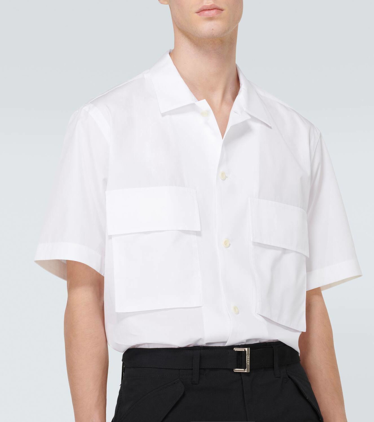 トップス sacai Thomas Mason s Cotton Poplin Shirt Thomas Mason s Cotton Poplin Shirt | sacai Official Store