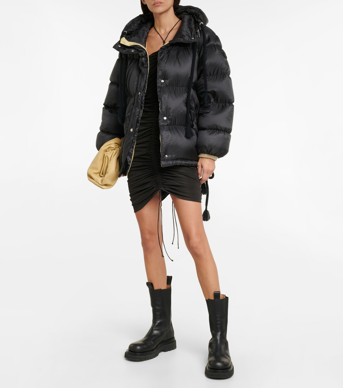 Moncler Genius フード付きジャケット 黒 Moncler Genius 7 Moncler Fragment Hiroshi Fujiwara Anthemy