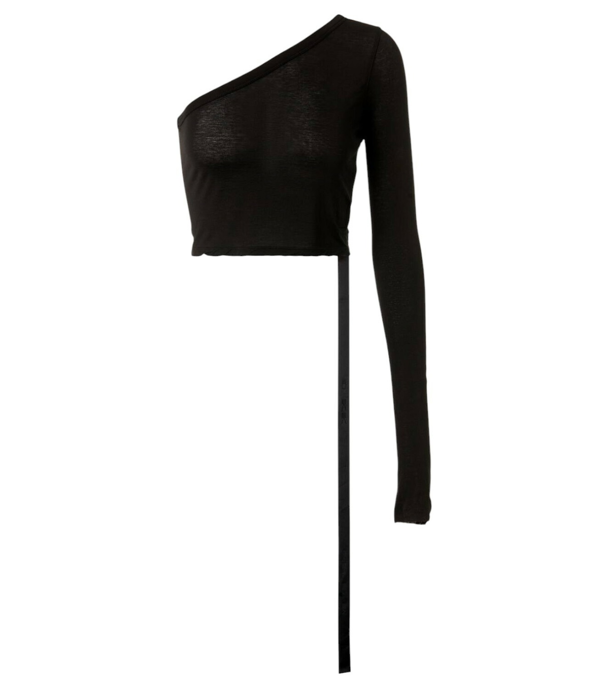 Rick Owens Ziggy one-shoulder crop top Rick Owens