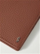 Serapian - Logo-Appliquéd Full-Grain Leather Billfold Wallet